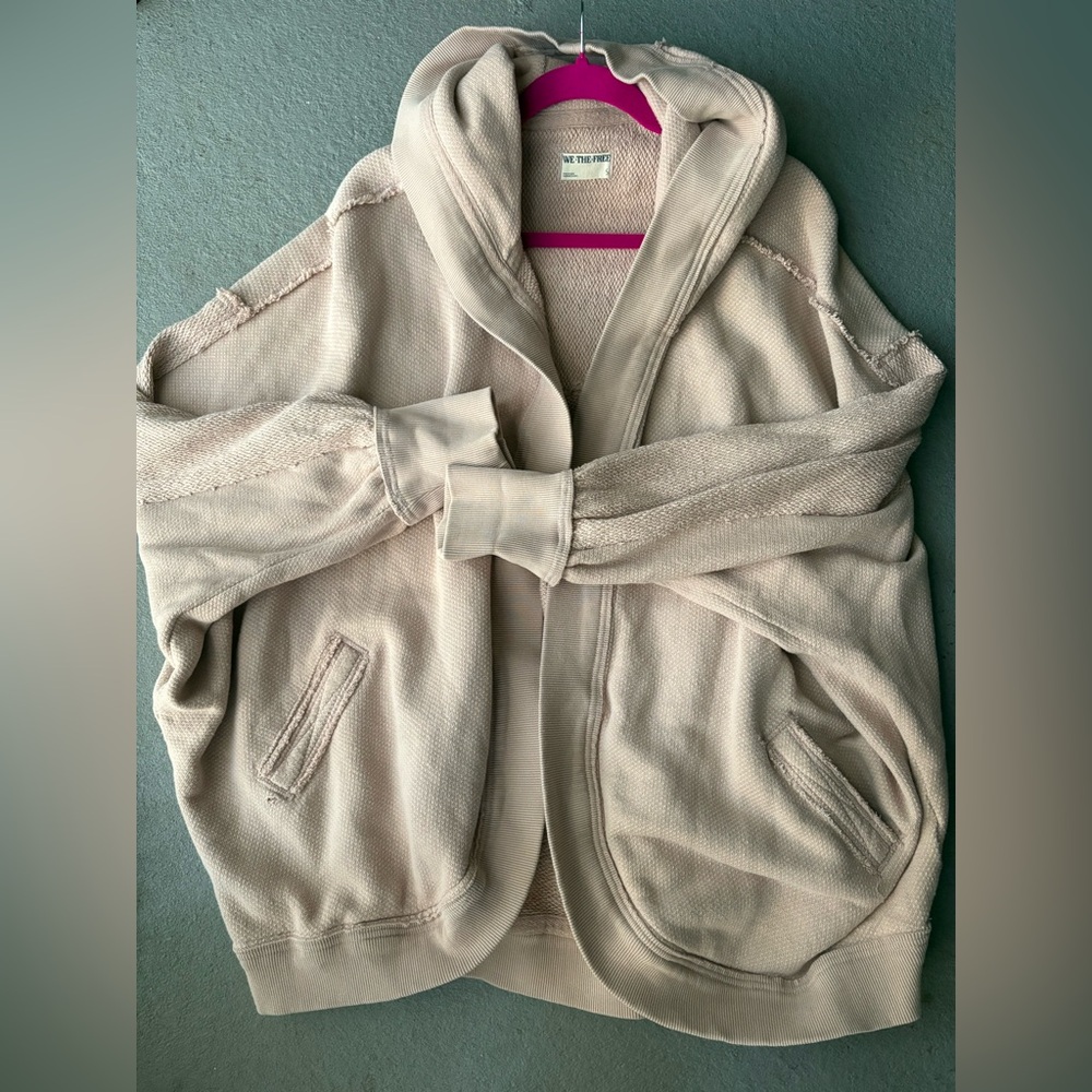 We The Free Forever Yours Cardi 🔥Winter Bloom / blush pink - Small- oversized - Picture 12 of 16